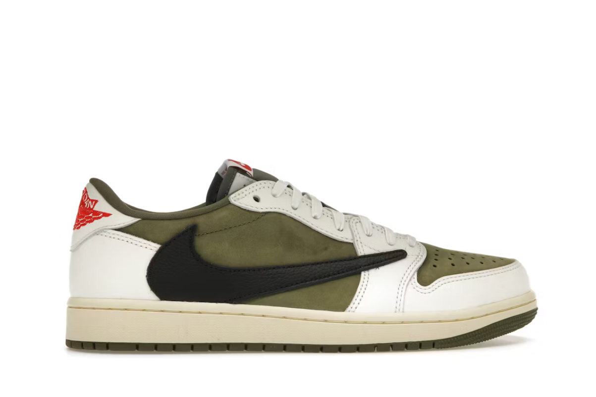 Air Jordan 1 Retro Low OG SP Travis Scott Medium Olive